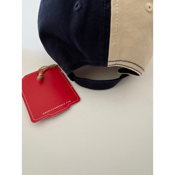 Free People Movement Double Hitter Baseball Hat Navy Combo NWT - Picture 6 of 7